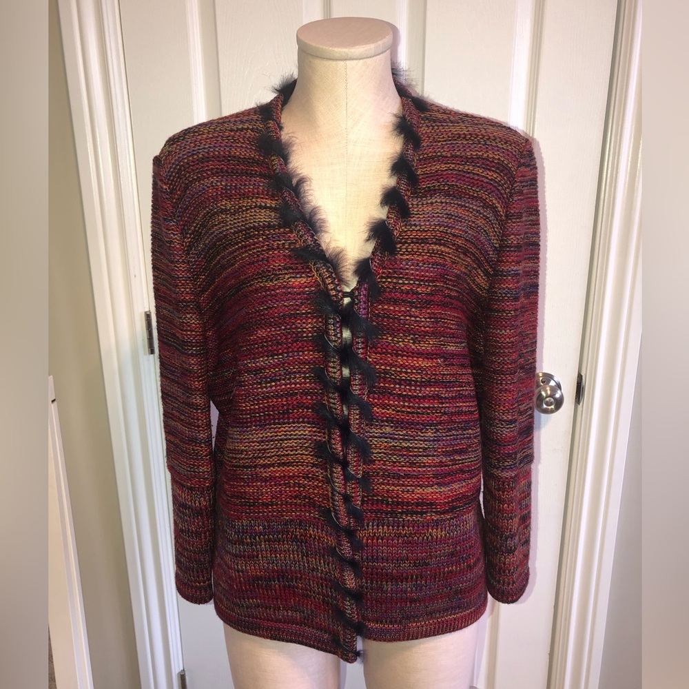 Ara Multicolour Knit Cardigan